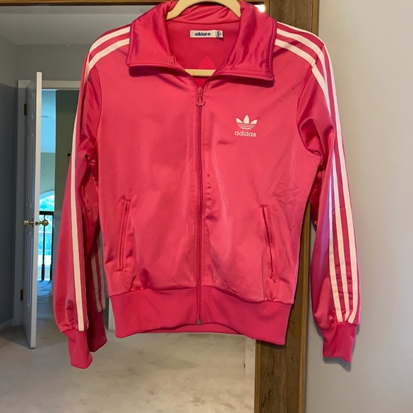 Pink Adidas original zip up jacket. - Picture 1 of 5